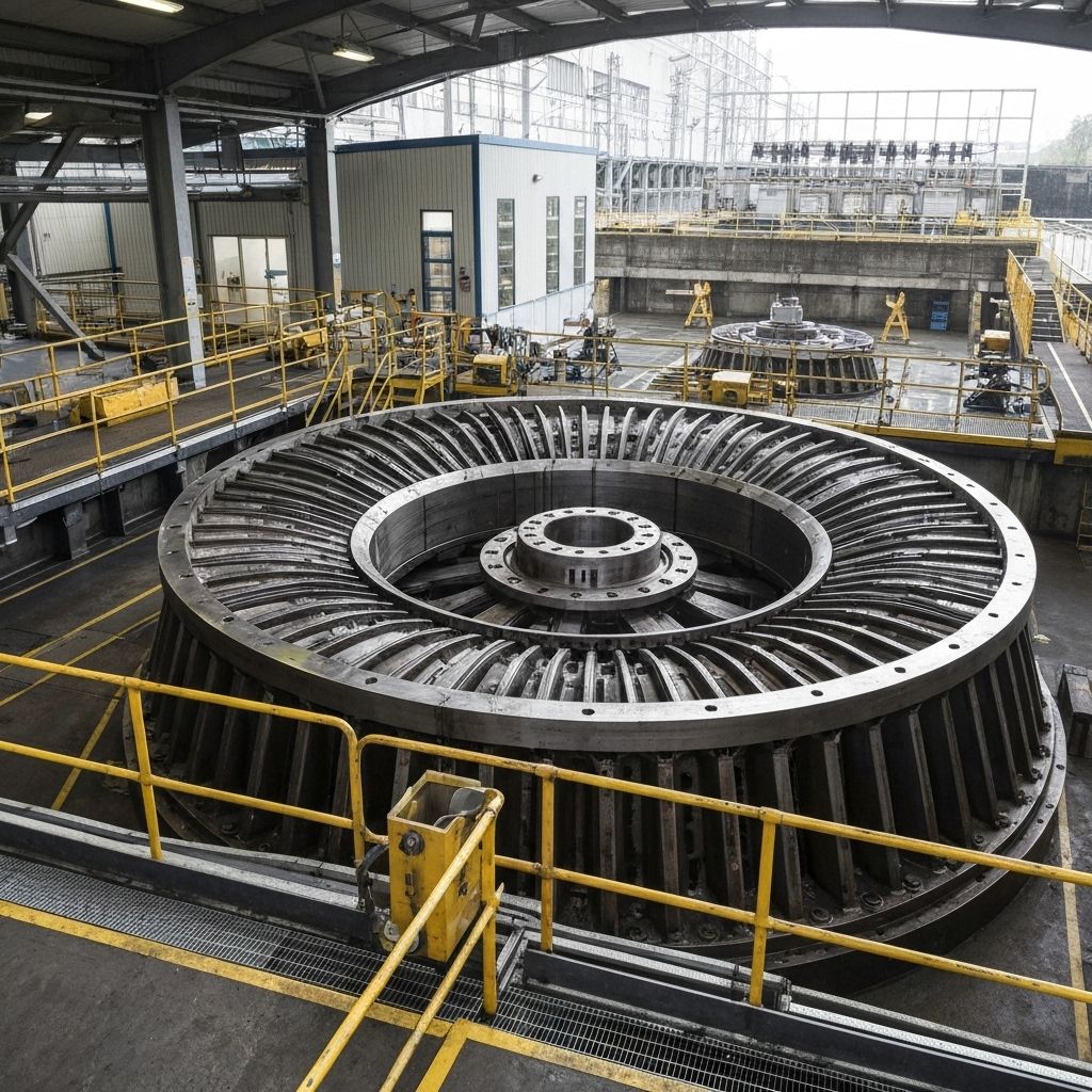 Ремонт оборудования ГЭС